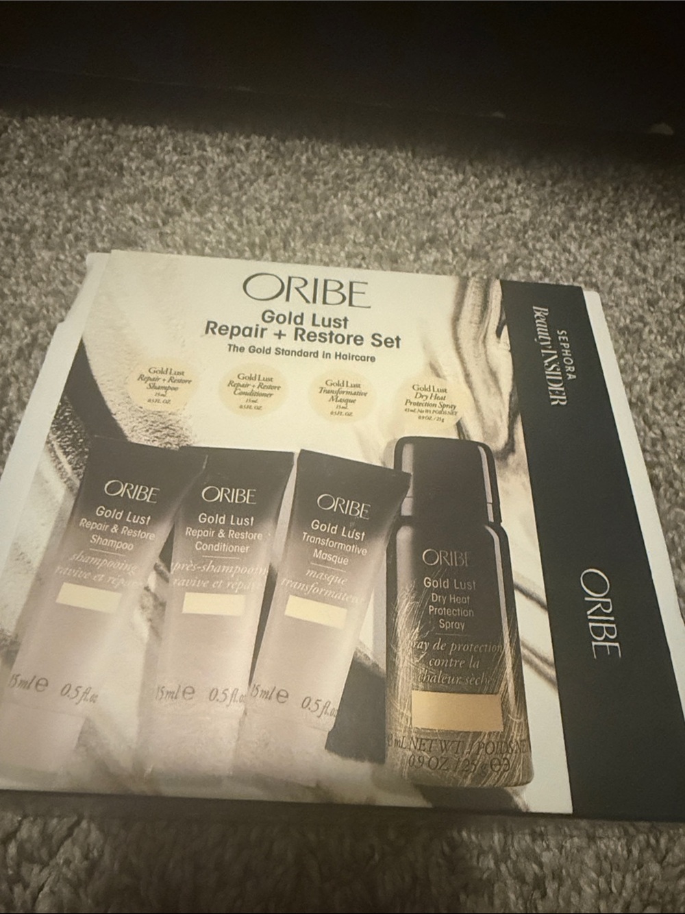 NWT Oribe Gold Lust Travel Hair Care Set - Picture 6 of 9